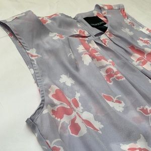 CYNTHIA ROWLEY Floral Sleeveless Top